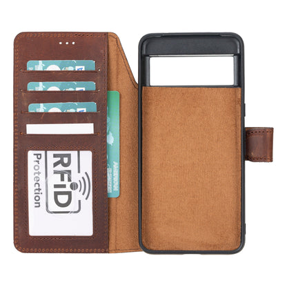 Magic Google Pixel 10 Detachable Leather Wallet Case