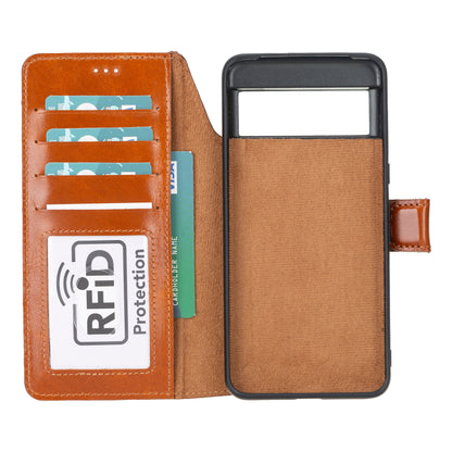 Magic Google Pixel 10 Detachable Leather Wallet Case