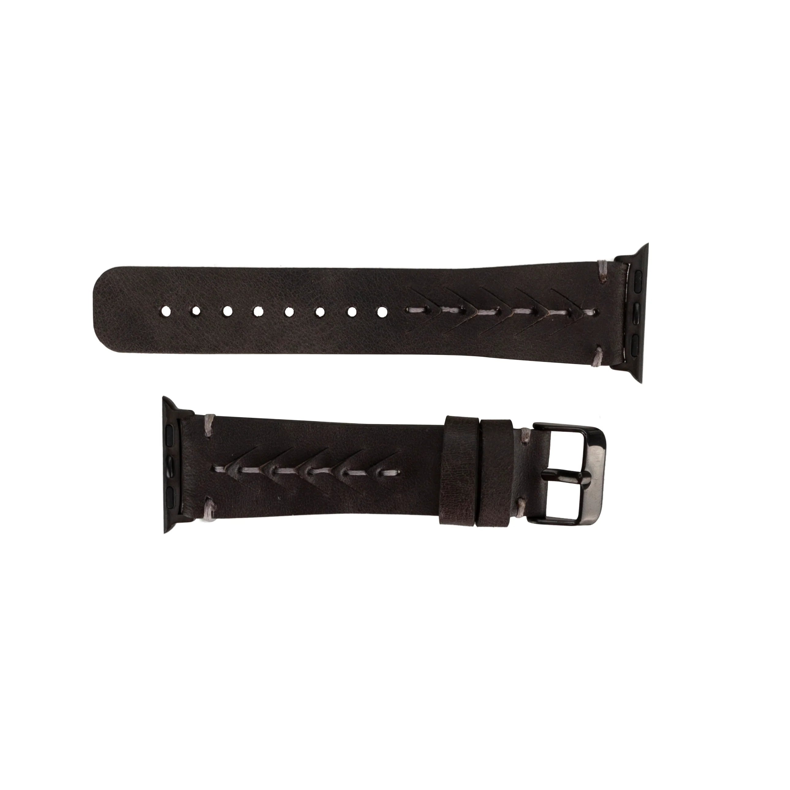 Mohawk Style Genuine Leather Apple Watch Band