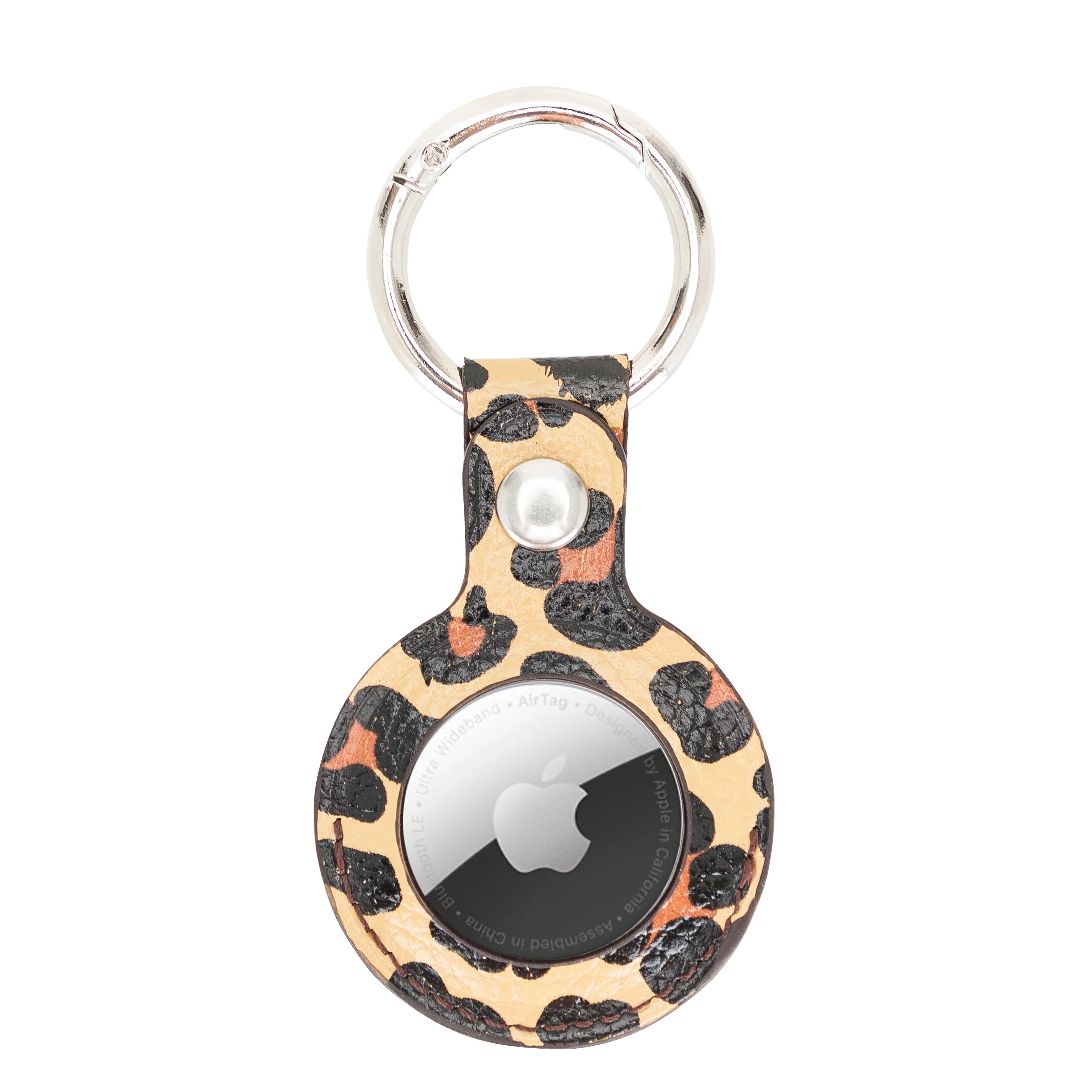 AVA Genuine Leather Case with Keyring for Apple AirTag
