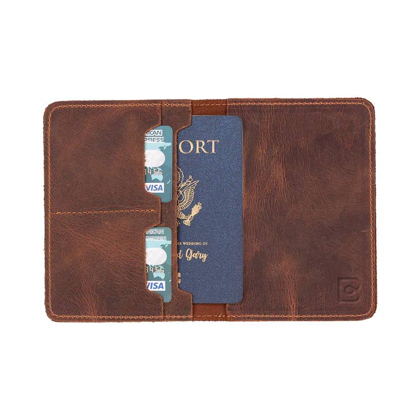 Aldo Leather Passport Wallet