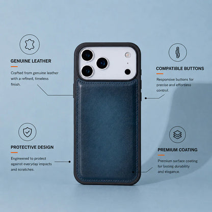 Flex Cover iPhone 17 Pro Max Leather Case
