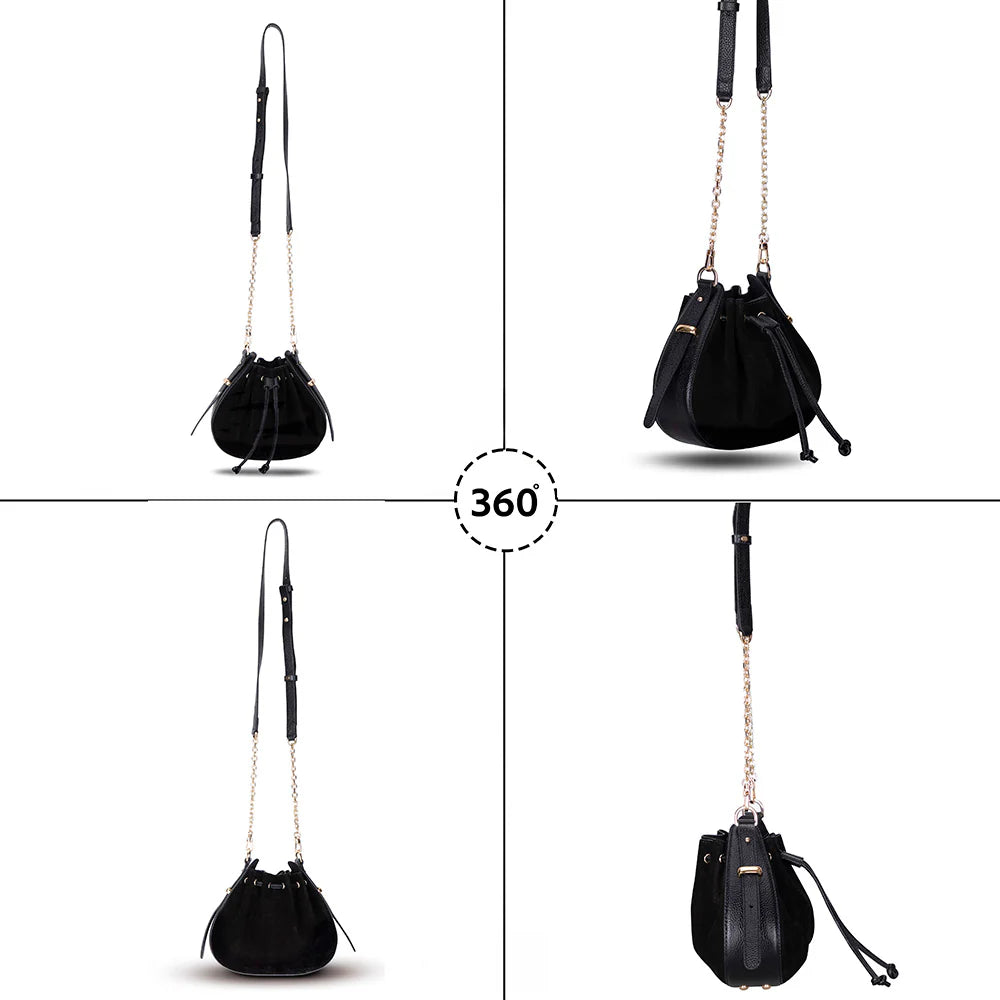 Valentina Suede Leather Women's Bag