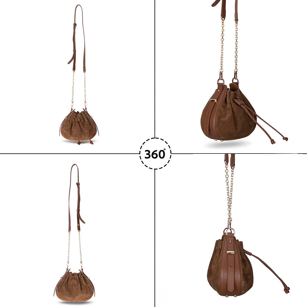 Valentina Suede Leather Women's Bag