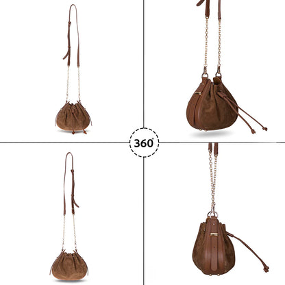 Valentina Suede Leather Women's Bag