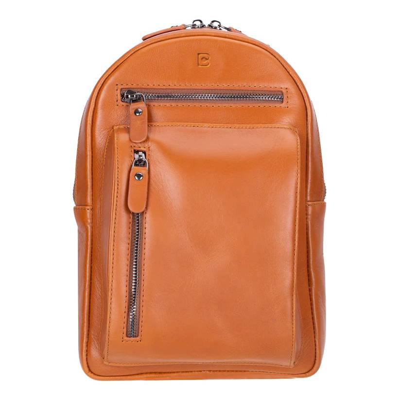 Posh Leather Crossbody Bag