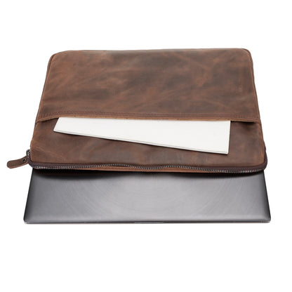 Protective Leather Laptop & Tablet Sleeve