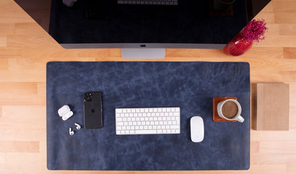 Tavolo Single Layer Leather Desk Mat - Large