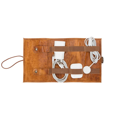 Bali Genuine Leather Cable Organizer