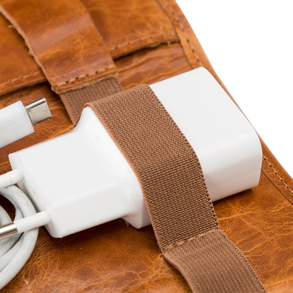 Bali Genuine Leather Cable Organizer
