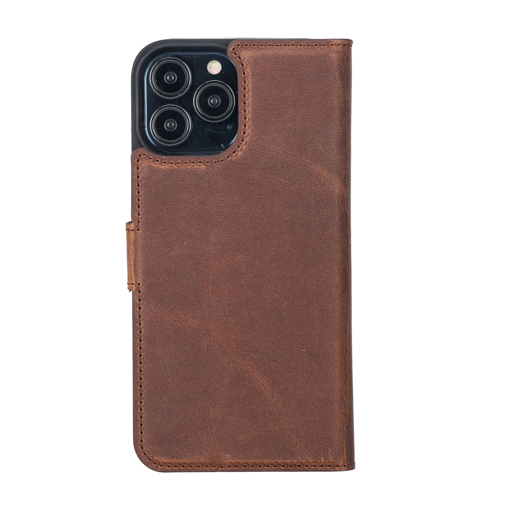 Delfi, Magic Leather iPhone 13 Pro Max Detachable Wallet Case