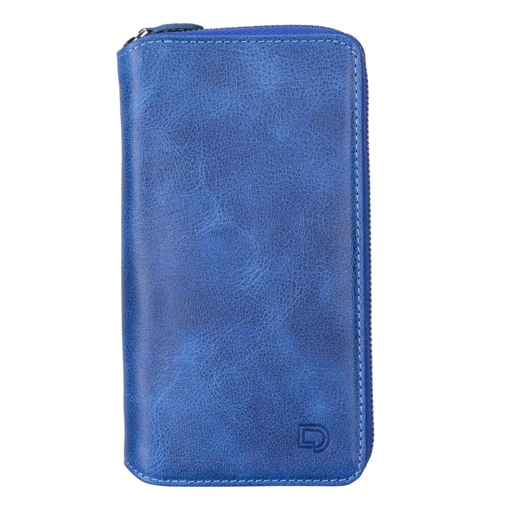 Delfi, Trina iPhone 13 Leather Detachable and Zipper Wallet Case