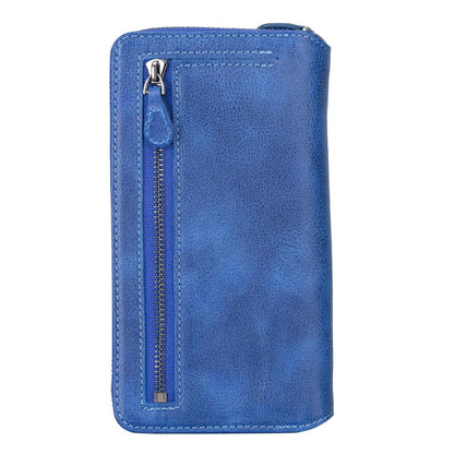 Delfi, Trina iPhone 13 Leather Detachable and Zipper Wallet Case