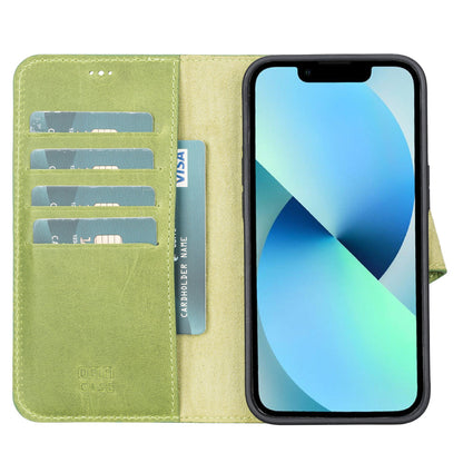 Delfi, Magic Leather iPhone 13 Detachable Wallet Case