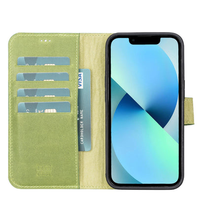 Delfi, Magic Leather iPhone 13 Pro Detachable Wallet Case