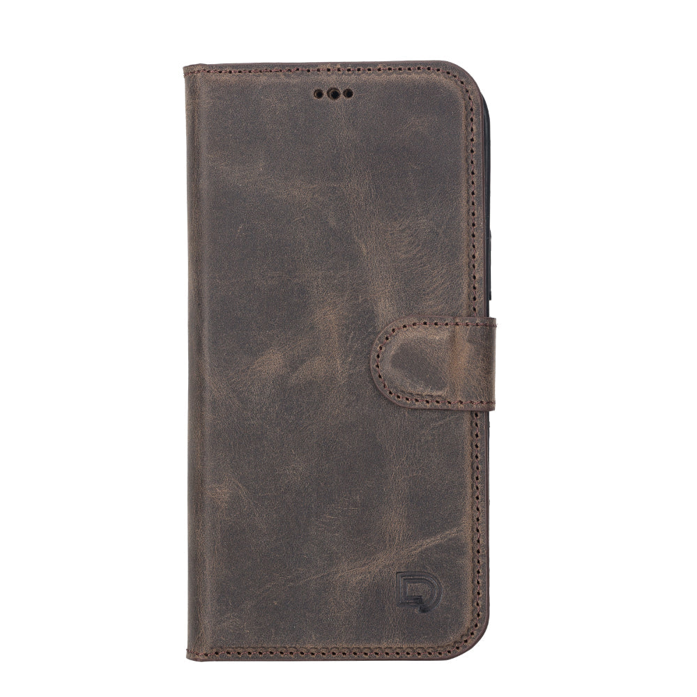 Delfi, Magic Leather iPhone 13 Pro Max Detachable Wallet Case