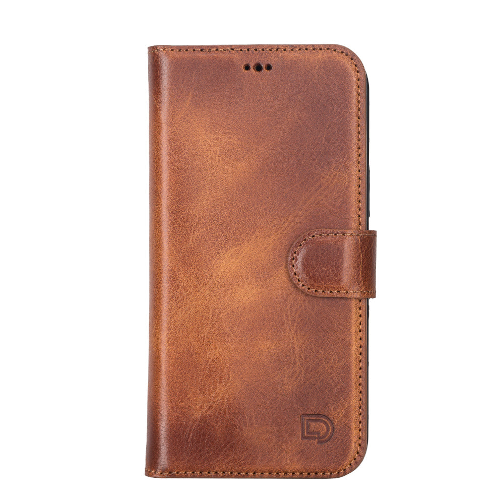 Delfi, Magic Leather iPhone 13 Pro Max Detachable Wallet Case