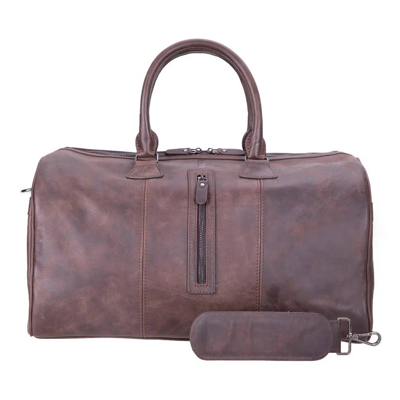 Aurora Leather Weekend Duffle Bag
