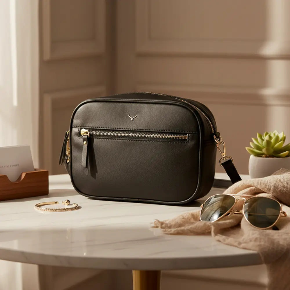 Emerald Leather Women's Bag