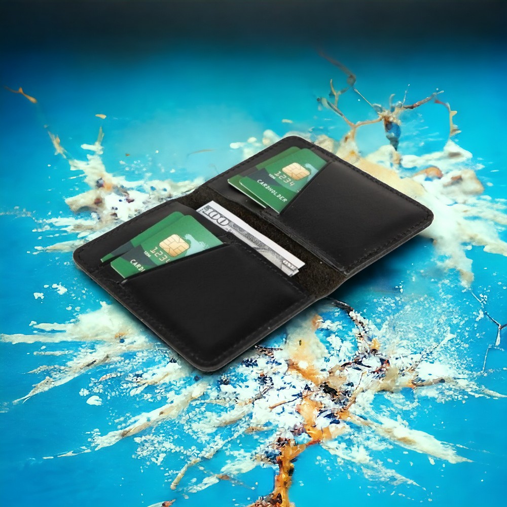 Elvis Genuine Leather Card Holder