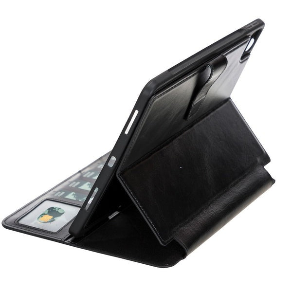 Eto iPad Series Genuine Leather Wallet Case