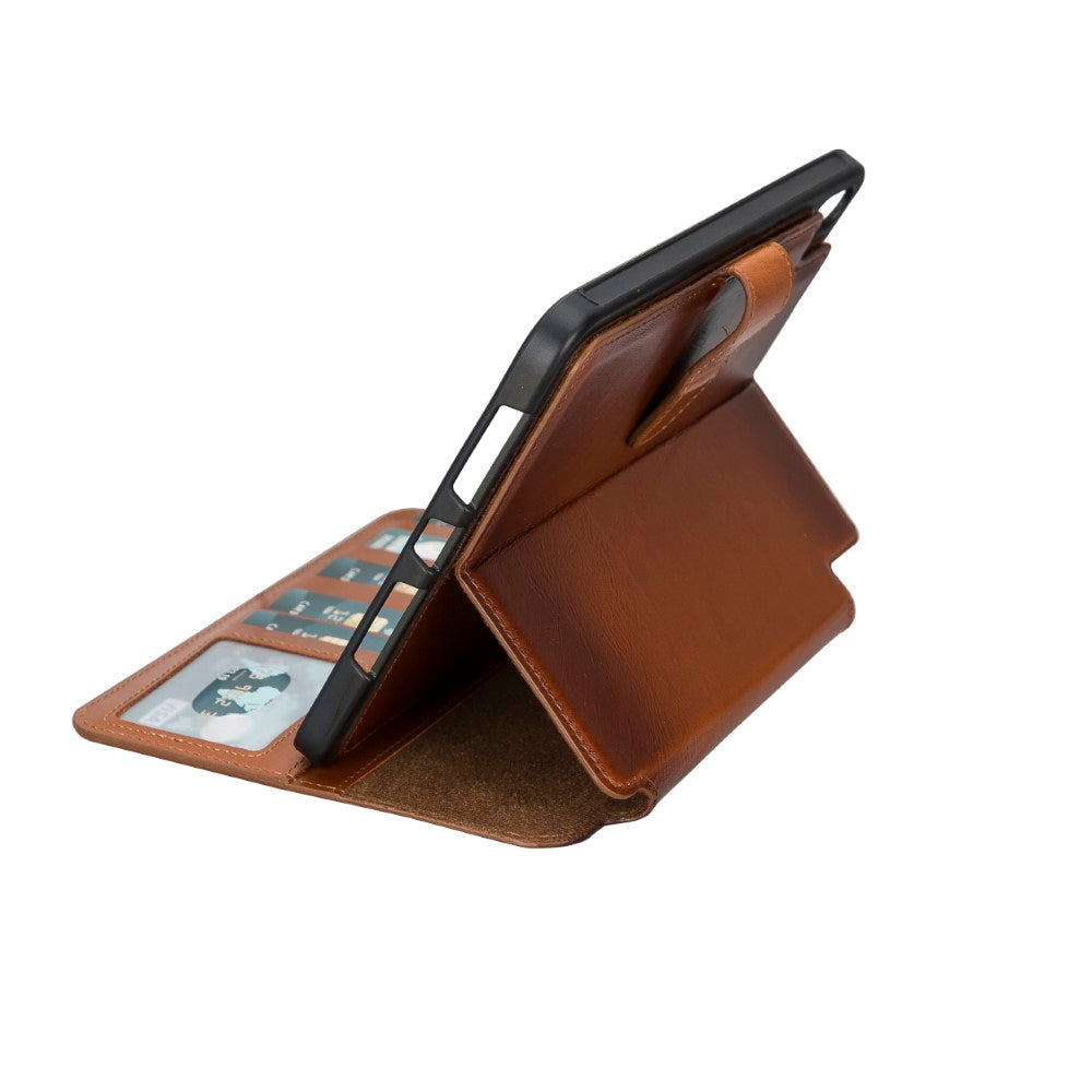 Eto iPad Series Genuine Leather Wallet Case