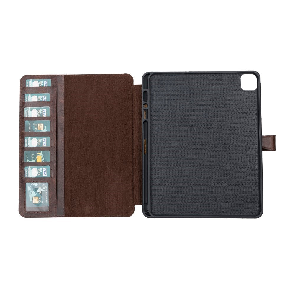 Eto iPad Series Genuine Leather Wallet Case