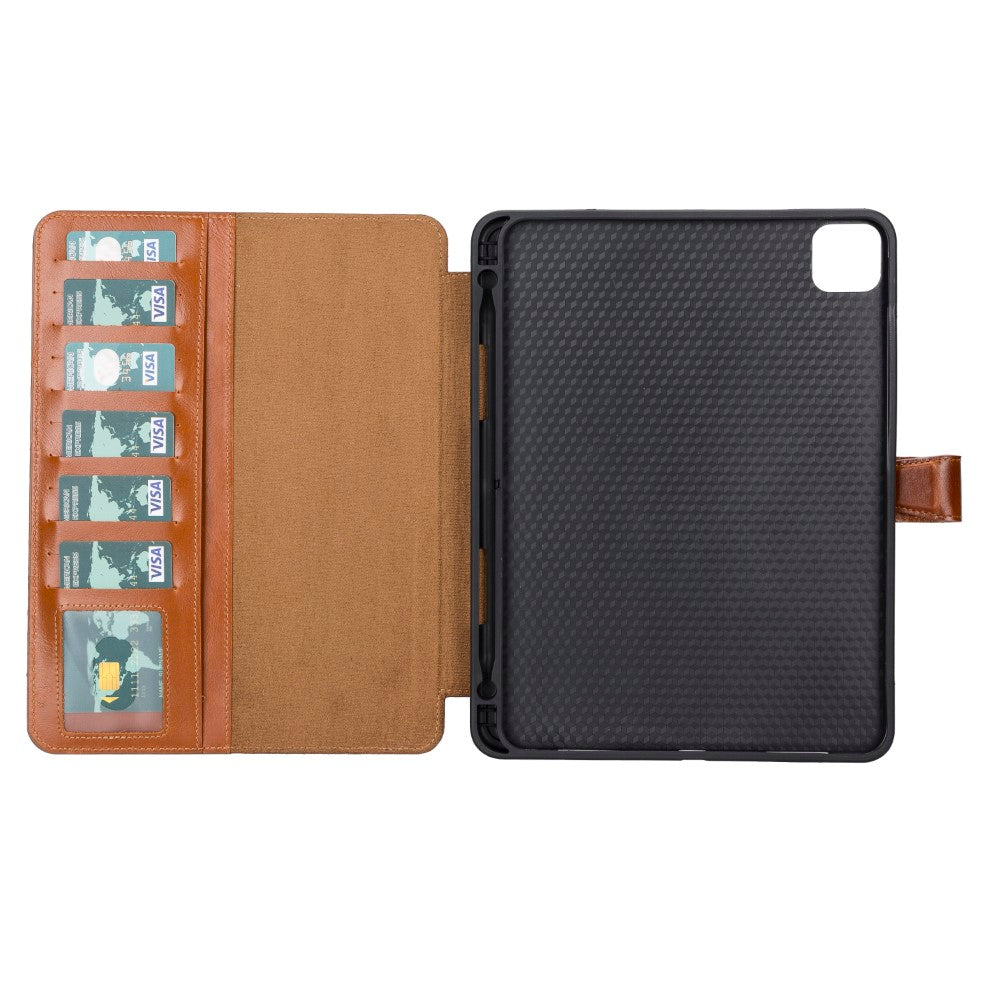 Eto iPad Series Genuine Leather Wallet Case