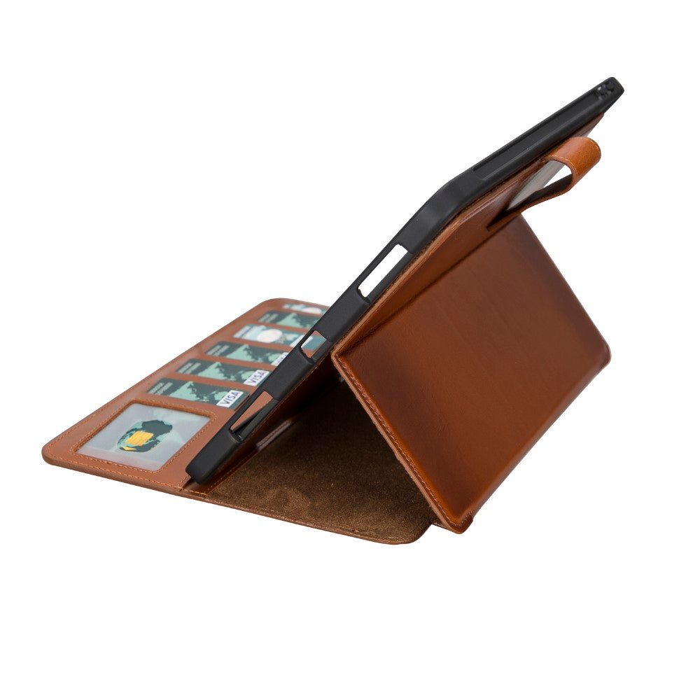 Eto iPad Series Genuine Leather Wallet Case