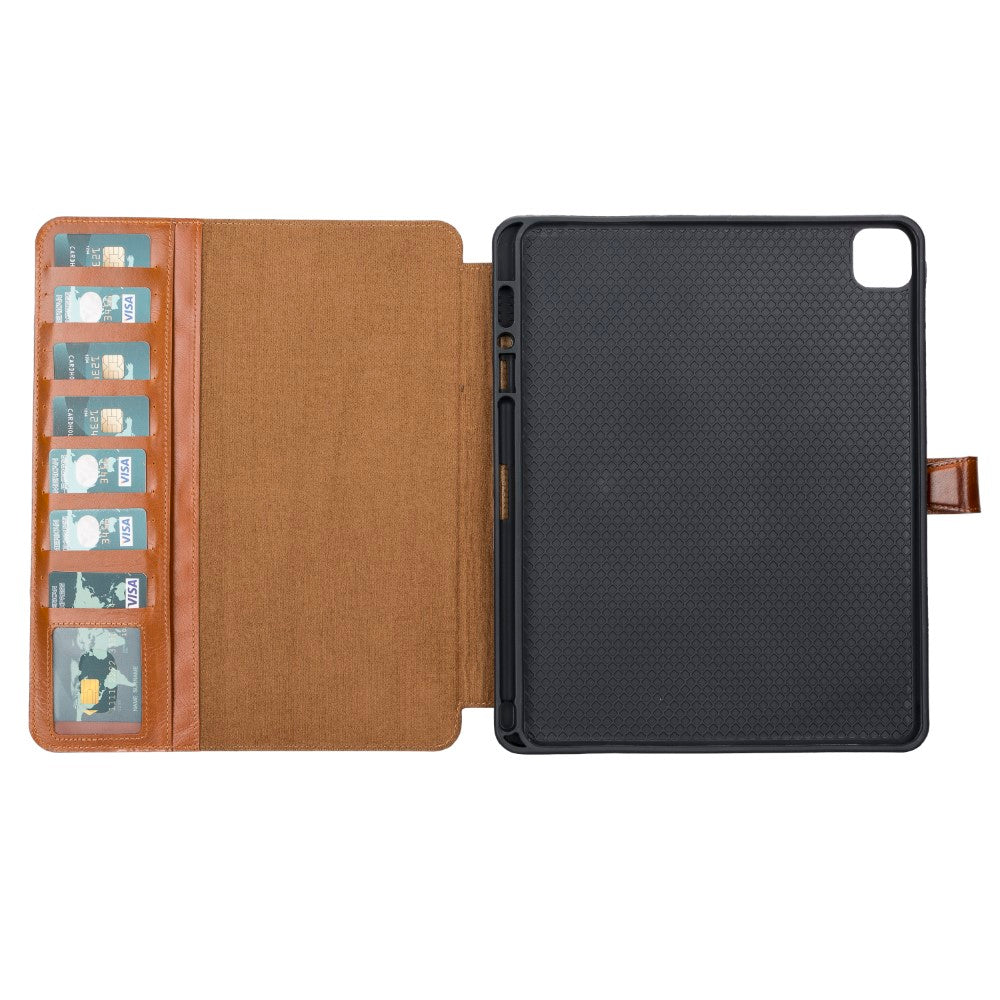 Eto iPad Series Genuine Leather Wallet Case