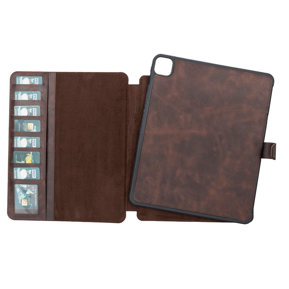 Eto iPad Series Genuine Leather Wallet Case