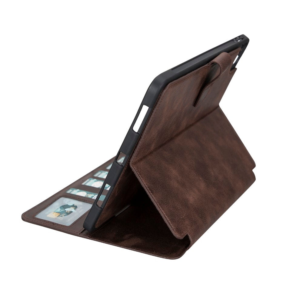 Eto iPad Series Genuine Leather Wallet Case