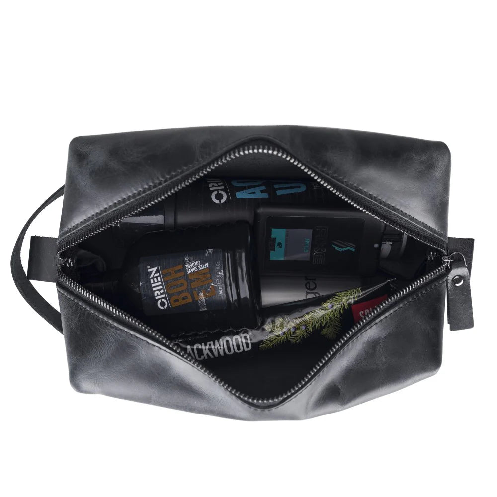 Eve Genuine Leather Make Up Bag