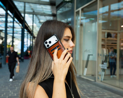 Flex Cover Leather iPhone 17 Pro Max Case with Card Holder