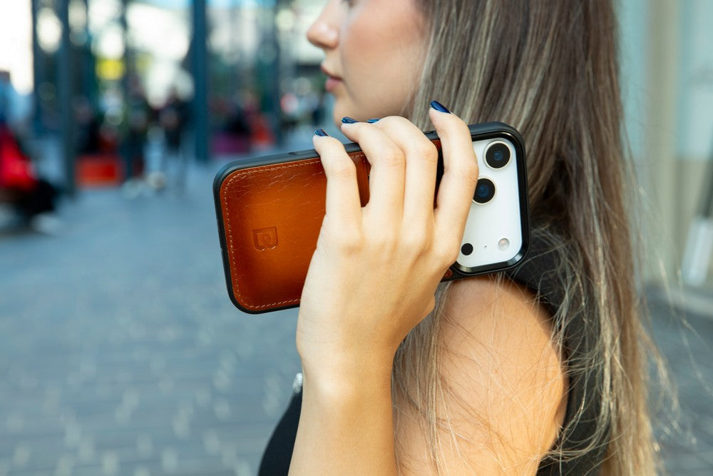 Flex Cover Leather iPhone 17 Pro Max Case with Card Holder