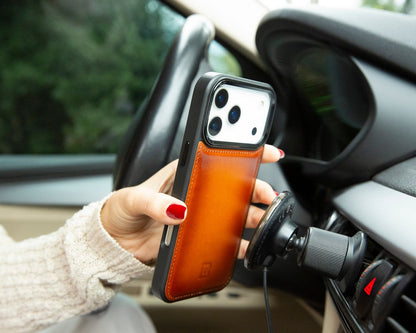 Flex Cover Leather iPhone 17 Pro Max Case with Card Holder