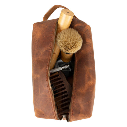 Eve Genuine Leather Dopp Kit - X-Large