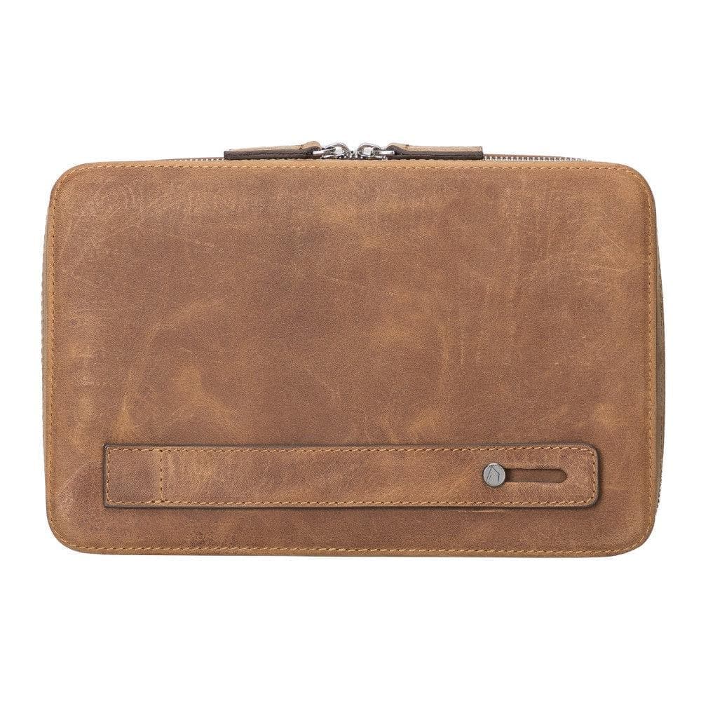 Travel Leather Cable Organizer