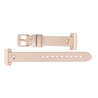 Ferro Rose Gold Trok Style Leather Apple Watch Bands