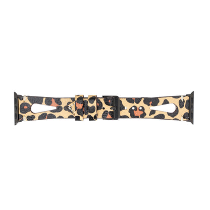 Leather Apple Watch Bands - BA2 Style Drop Cut 38mm