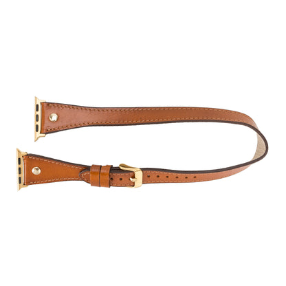 Hector Double Tour Leather Apple Watch Band
