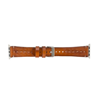 Mohawk Style Genuine Leather Apple Watch Band