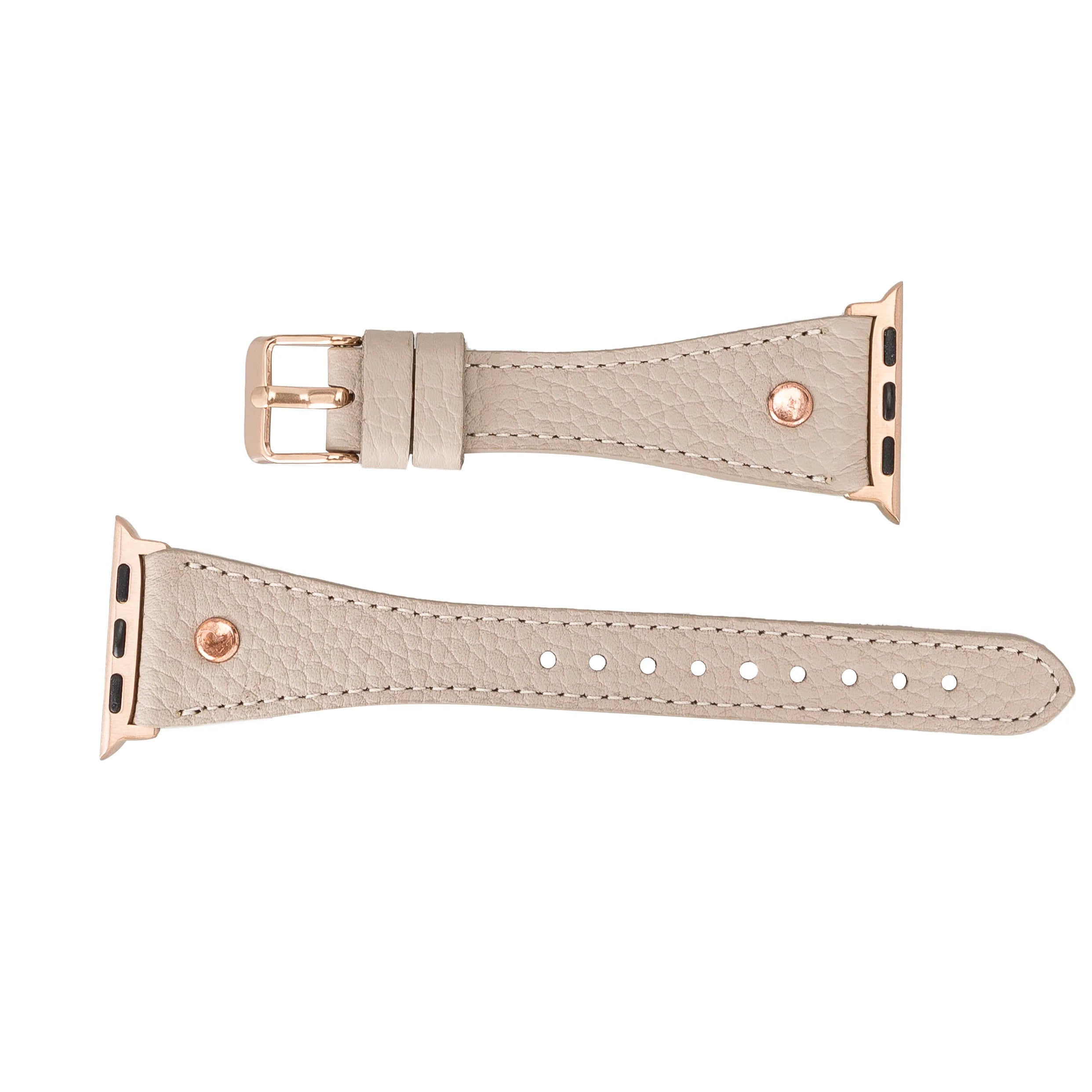 Classic Slim Style Genuine Leather Apple Watch Band