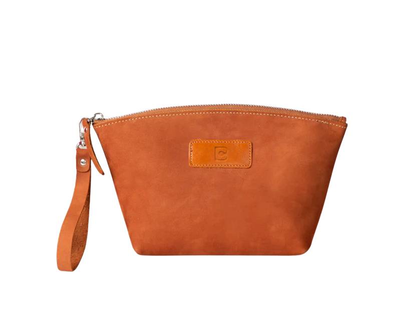 Lilly Leather Makeup Dopp Kit
