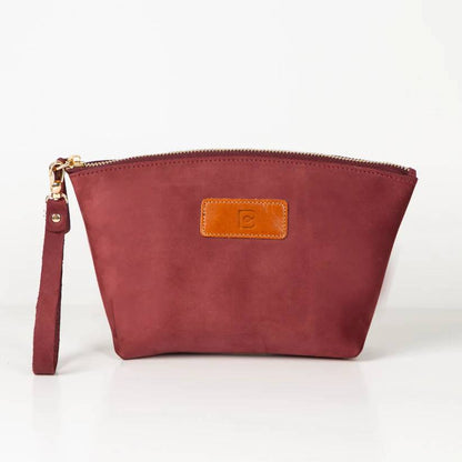 Lilly Leather Makeup Dopp Kit