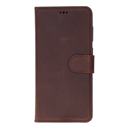 Magic Samsung Galaxy S26 Plus Detachable Leather Wallet Case