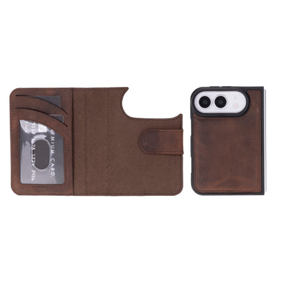 Magic iPhone Duo Leather Detachable Wallet Case