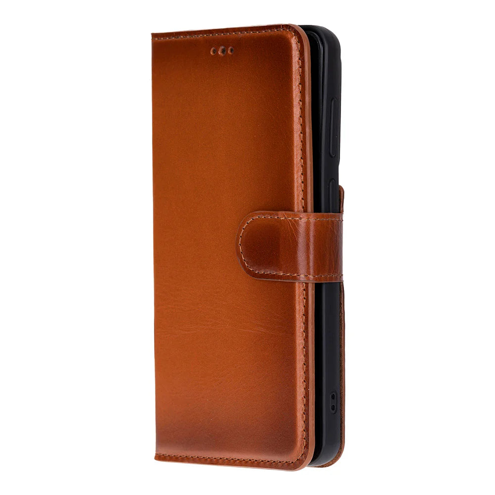 Magic Samsung Galaxy S26 Plus Detachable Leather Wallet Case