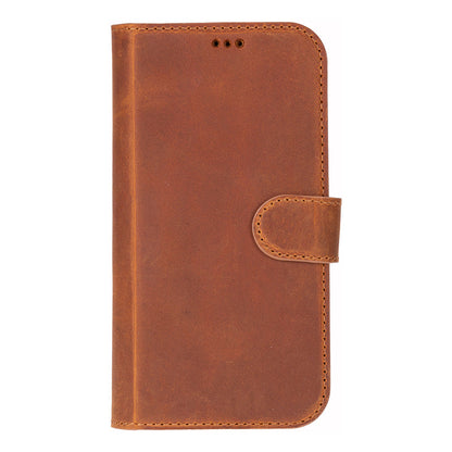 Magic iPhone 17 Leather Detachable Wallet Case
