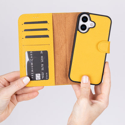 Magic iPhone 17 Leather Detachable Wallet Case